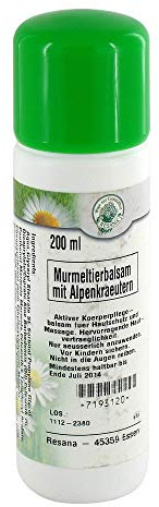MURMELTIER BALSAM mit Alpenkräutern 200 ml