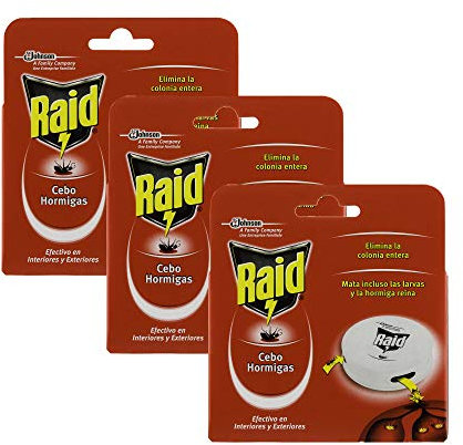 Raid Insecticide Appât à fourmis, pack de 3
