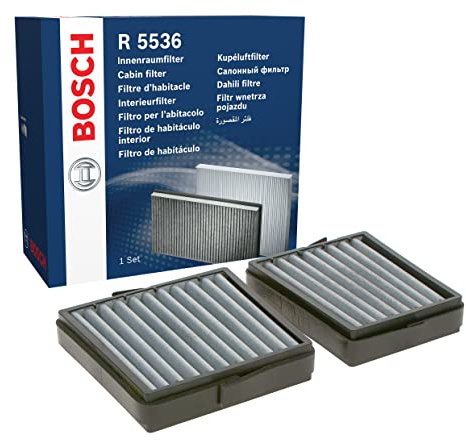 BOSCH Filter, Innenraumluft 1987435536 | Kompatibel mit: MERCEDES-BENZ C-CLASS, C-CLASS Coupe, C-CLASS T-Model, CLC-CLASS, CLK, CLK Cabriolet