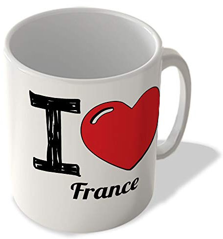 McMug - I Love France - Mug, Ceramic, 11fl.oz.