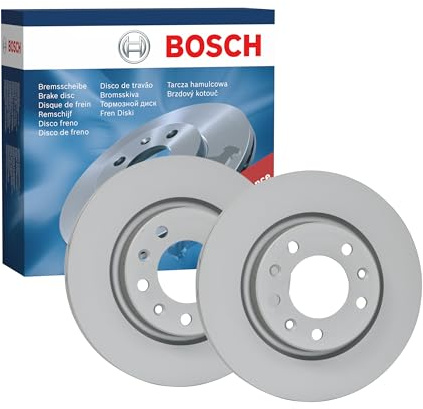 Bosch BD2173 Bremsscheiben vorne - 266 mm - 1 Satz aus 2 Scheiben | Belüftete, hochgekohlte Bremsscheiben - ECE-R90-zertifiziert - hohe Kühlleistung und zuverlässiger Korrosionsschutz