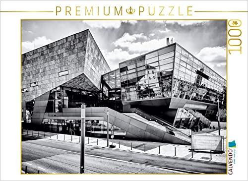CALVENDO Puzzle darmstadtium Wissenschafts- und Kongresszentrum | 1000 Teile Lege-Größe 64 x 48 cm Foto-Puzzle für glückliche Stunden