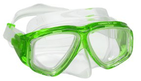 Speedo Unisex-Child Swim Snorkel Dive Mask Anti-Fog with Nose Cover Adventure Series