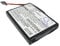 Akku passend zu Mitac Mio C510, 1250mAh / 4,6Wh, 3,7V, Li-Ion, Schwarz