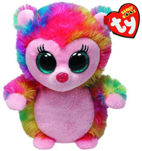 TY 36719 36719-Holly-Igel mit Glitzeraugen, 15 cm, bunt