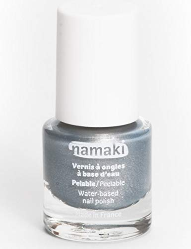 Namaki Abziehbarer Nagellack, Silber, Kinder, Unisex, VA6