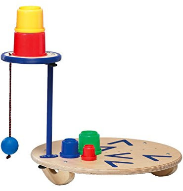 Pedalo Fun-Wipp I Kinder-Wippe I Balancewippe I Balance Board I Balancier Spiel I Gleichgewichtstrainer I Koordination I Schule I Kindergarten