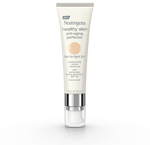 Neutrogena Healthy Skin SPF 20 Anti-Aging Perfector, 20/Fair to Light -USA-