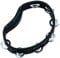 Meinl HTBK Headliner Hand-Tamburin aus ABS-Kunststoff, Schwarz