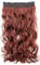 CAISHA 55cm 1 Teilig CLIP IN EXTENSIONS Sophia Haarteil Gewellt Rotbraun C69-1