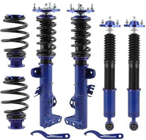maXpeedingrods Amortisseurs Combinés Filetés pour BMW E36 Coupe Touring | pour Série 3 1991-1999 kit abaissement auto
