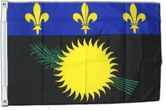 Digni Drapeau France Guadeloupe - 60 x 90 cm