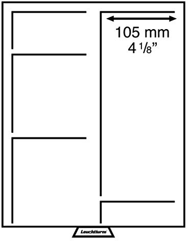 Leuchtturm 322066 Cajita portamonedas XL - división flexible de compartimentos, formato interior: 105 x flexible x 22 mm, compartimentos cuadrados - color humo