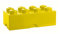Room Copenhagen Lego Brick Storage Box 8 Pegs, Lego (Yellow)