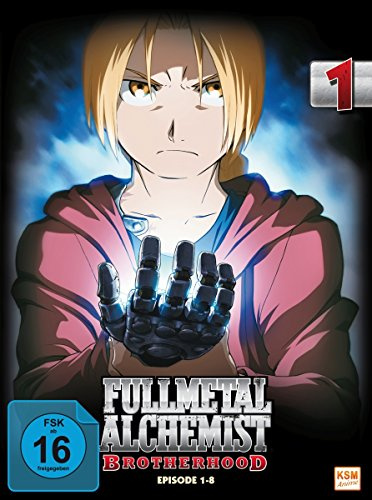 Fullmetal Alchemist: Brotherhood - Vol. 1 (Digipack im Schuber mit Hochprägung und Glanzfolie) [2 DVDs] [Limited Edtion]
