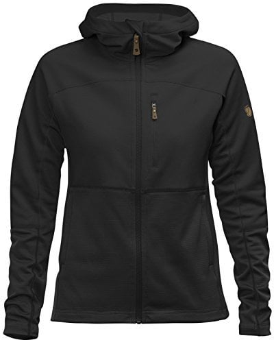Fjällräven Damen Fleecejacke Abisko Trail, Black, XL, F89589-550