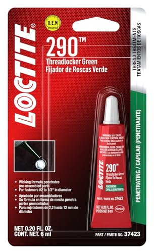 Loctite 37423 290 Green Penetrating Threadlocker Tube, 6-milliliter by Loctite