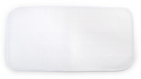 AeroSleep - SafeSleep 3D-Matratzenschoner - Matratzenschutz für Kinder und Baby Matratzen - Wiege - 80 x 40 cm - Freie Atmung - Wärmeregulierung - Antiallergen - Weiß