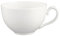 Villeroy & Boch White Pearl Tazza Colazione senza Piatto, 0.40 L, Porcellana Bone China, Multicolore, 45.5x28x8.1 cm