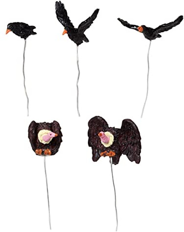 LEMAX - Assorted Birds 84816 Vögel - Geier - Halloween Spookytown