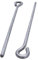 PROTEKTOR Abhängedraht mit Öse für Abhänger Trockenbau 100 Stück, 125mm Silber Zubehör Deckenprofile, Made in Germany