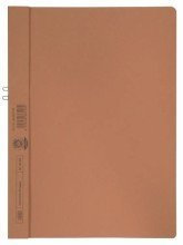 Elba 400001027 Klemmhandmappe, DIN A4, ohne Vorderdeckel, orange