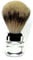 Golddachs Rasierpinsel Acryl, 100% reines Dachs-Silberzupfhaar