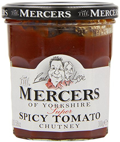 Mercers Spicy Tomato Chutney 300 g (Pack of 3)