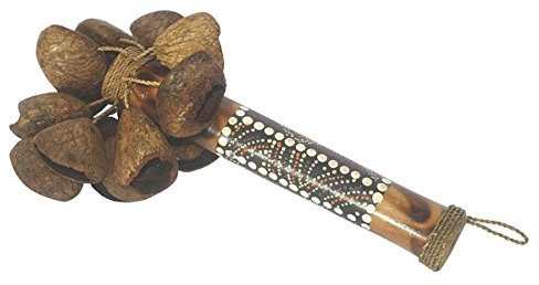 Cakoka Pangi Klapper Rassel Musikinstrument Maraka Mus107