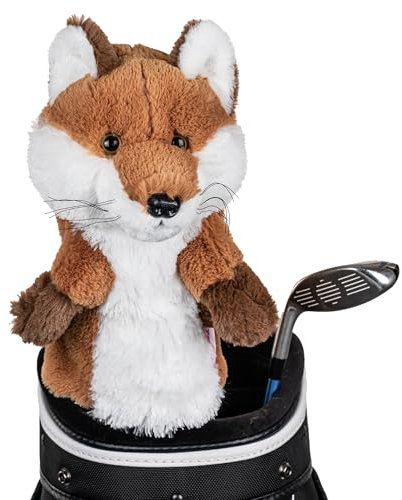 DAPHNE'S Unisex-Adult Headcover Golf Headcovers, Orange, One Size