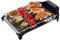 Jata BQ101 Electro Barbacoa Sin Humos Ni Olores Parrilla con 2 Alturas para Cocinar Sano en el interior con Todas las Comodidades 2400 W, Color Negro