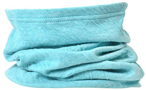 Bandeau Cheveux Homme, Cache Cou Et Bonnet Femme En 100% Coton Bio, Écharpe Ronde Multifonction 3 En 1, Accessoire Moto Ou Masque Protection Nez Bleu