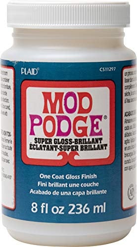 Mod Podge, Versiegelungslack auf Wasserbasis, Klebstoff und Lack, super dicker Hochglanz, CS11297, 236-ml-Flasche