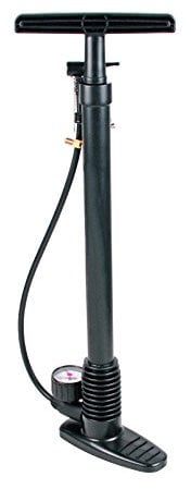 Gear Gremlin GG171 Stirrup Pump - Compatible with Presta & Schrader Valves - Motorcycle, Bicycles, Footballs, Basketballs, Inflatable Craft