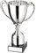 Discounted Trophies Silver Plastic Cup Trophy 6in