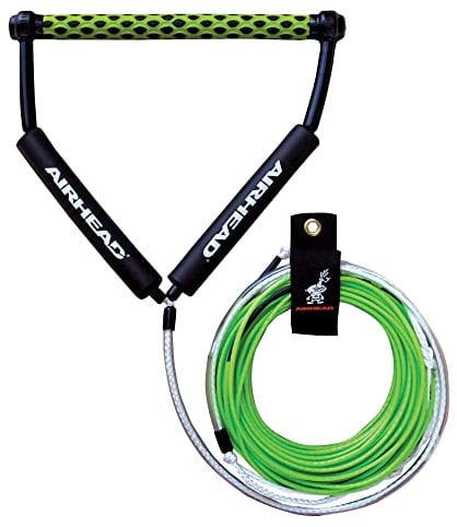 Kwik Tek Herren Airhead Dyneema Thermo-Wakeboard-Seil, Grün, 4 Sections (70 Feet)