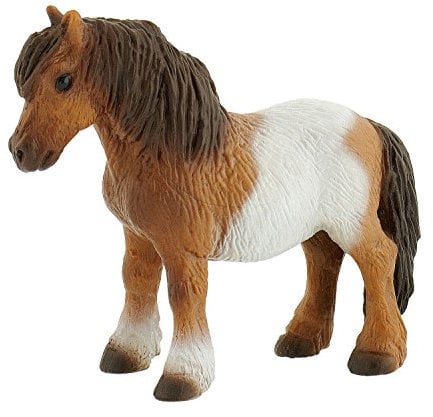 Bullyland 62566 - Spielfigur Shetlandpony, ca. 9 cm, detailgetreu, PVC-frei, ideal als kleines Geschenk für Kinder ab 3 Jahren