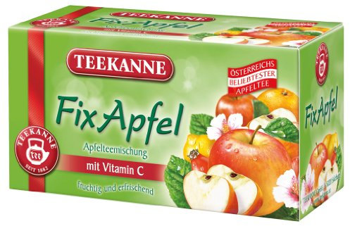 Teekanne FixApfel, Apfelteemischung mit Vitamin C - 20St.