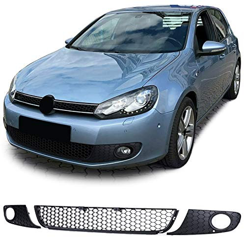 Griglia paraurti + fanali fendinebbia, a nido d'ape