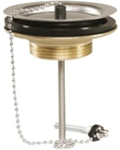 Bonde laiton pour évier grès, ø 60 mm - Valentin