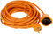 UNITEC Rallonge Schuko H05VV-F3G1,5 mm², IP 20, 10 m, orange