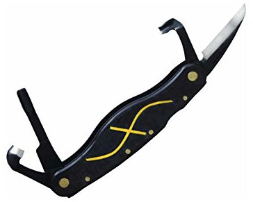 Flexcut FLEXJKN89 Couteau à Lama Fissa, unisexe pour adulte, noir, taille unique