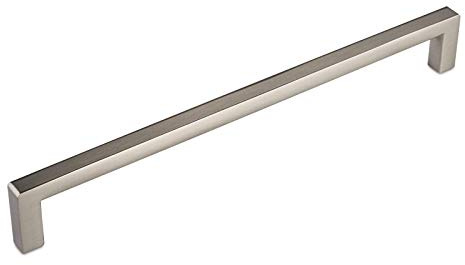 Sotech Möbelgriff E5 BA 192 mm Edelstahloptik | Bügelgriff Küchengriff Schubladengriff