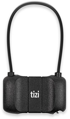 tizi Schlingel (Lightning, schwarz) – praktisches, doppelseitiges Lightning-USB-Kabel mit smartem tizi flip USB-Stecker (reversibel), Apple Mfi Zertifiziert