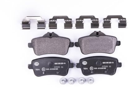 HELLA 8DB 355 020-161 Bremsbeläge - für Verschleißwarnanzeige vorbereitet