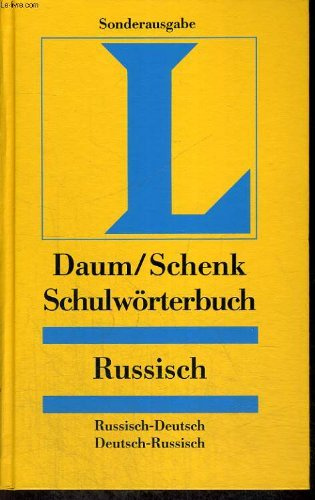 Langenscheidt Schulwörterbuch Russisch.