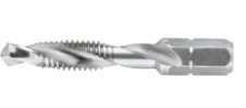 Wiha Kombigewindebohrer-Bit 1/4 (27900) M6 x 44 mm