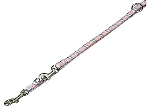 Nobby Führleine Tartan, rosa L: 200 cm, B: 10 mm, 1 Stück
