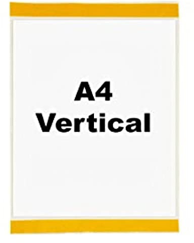 Beaverswood Industrial Strength Clear Pocket - Self-Adhesive - H.310 x W.220mm - A4 Vertical - Pack of 10