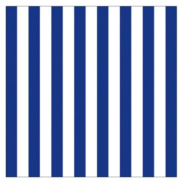 Ambiente Servietten Lunch 33x33cm Stripes Navy Blue